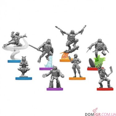 Unmatched: Пригоди — TMNT — Extra Toppings: Ultimate Miniatures